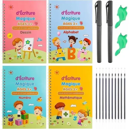 Magic Book d’Écriture Calligraphie (Français) – Enfants